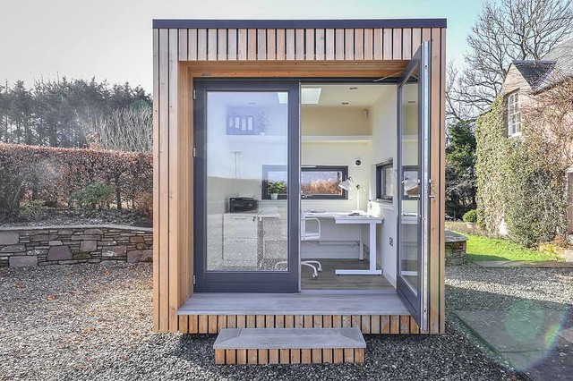 Office Pod Modern Gartenhaus Sonstige Von Jml Garden