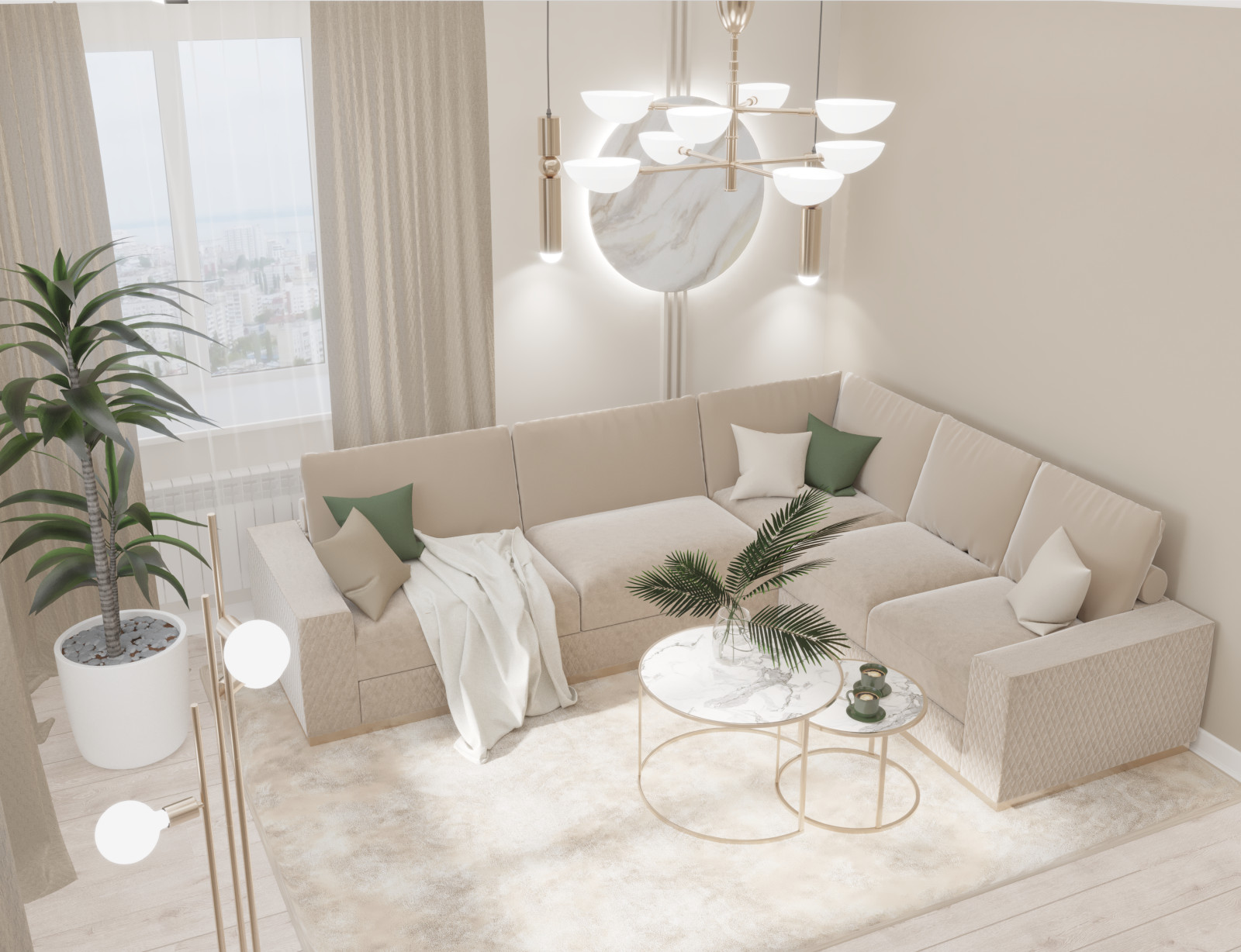 Дизайн гостиной