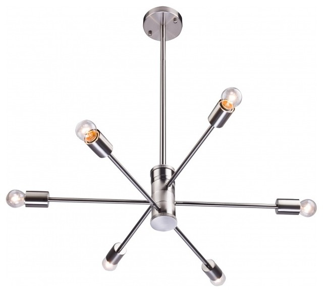 Adjustable Arm Light Fixture Midcentury Chandeliers by Design