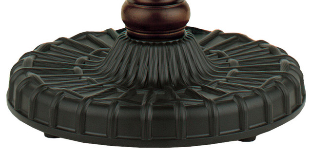 Accessory Old Havana Pedestal Base Black Traditional Ceiling