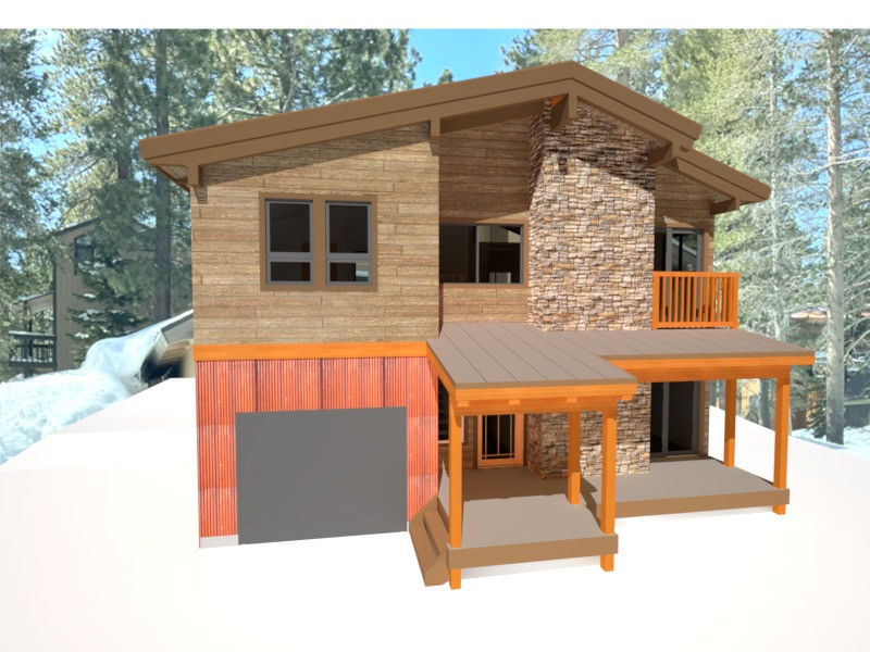 Pinehurst proposed new dormer, entry roof/porch and siding package