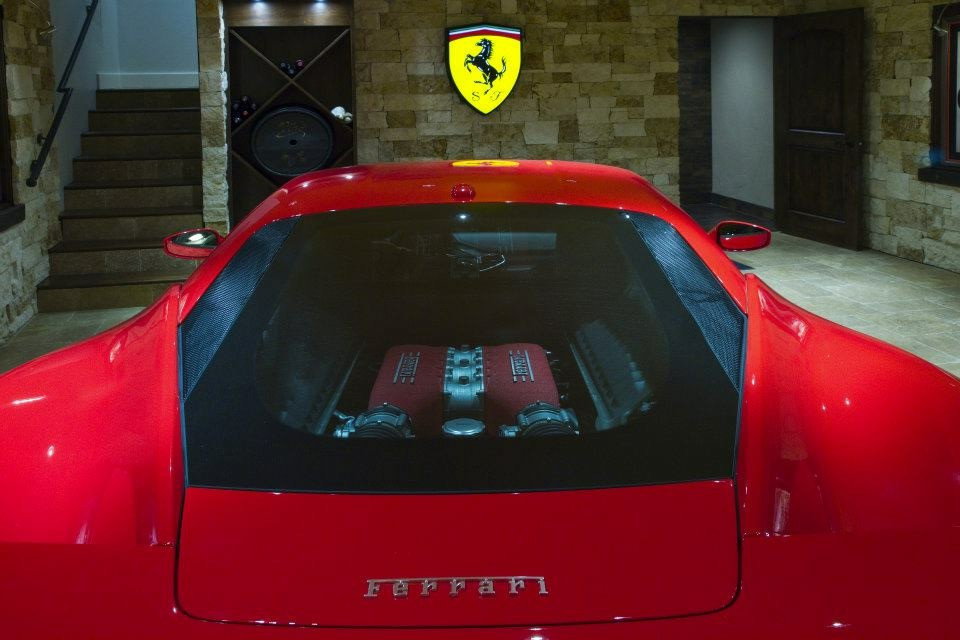 Ferrari Man Cave