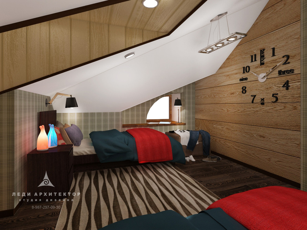 Дизайн-проект квартиры с мансардой