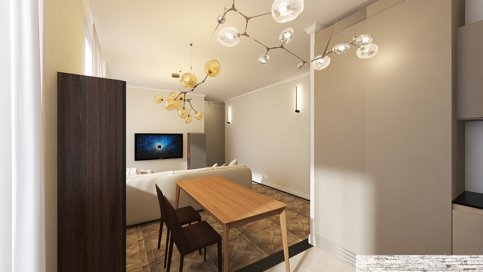 Подбор света в готовый интерьер