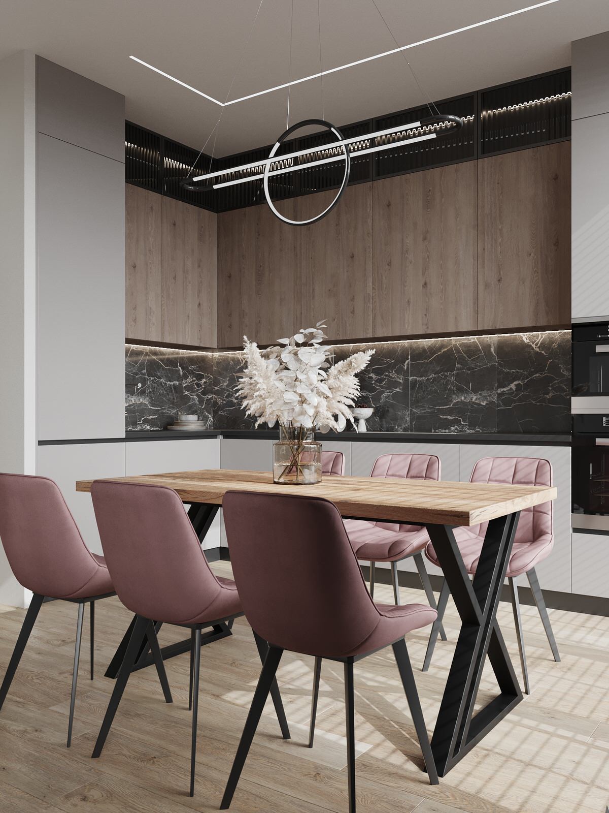 Проект 2х уровневой квартиры