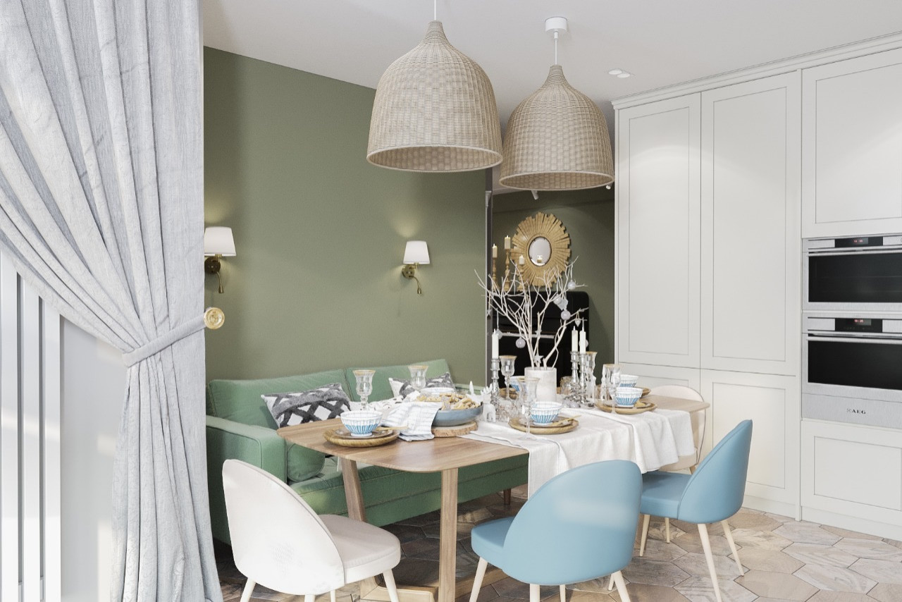 Шуваловские Высоты. Квартира для семьи с тремя сыновьями