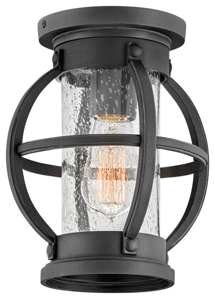 Hinkley Chatham Outdoor Ceiling Light 21003MB - Museum Black