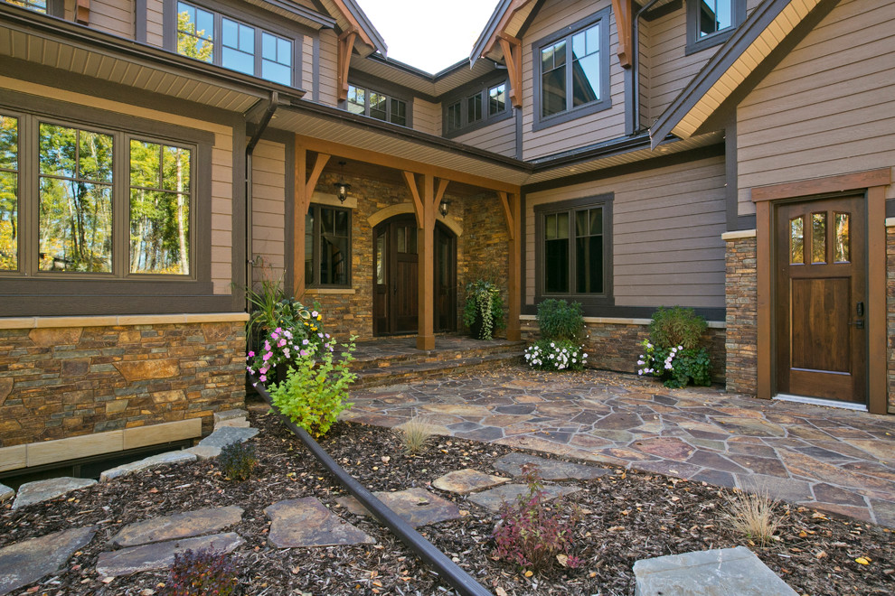 This is an example of a traditional exterior in Calgary.