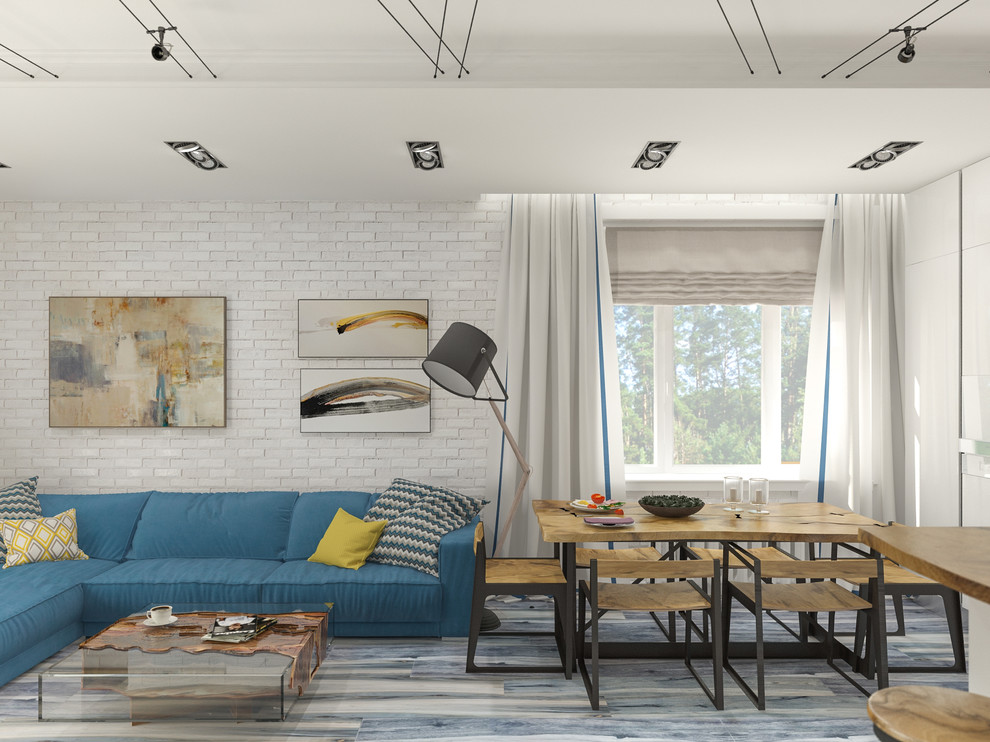 Средиземноморский лофт. Визуализация.