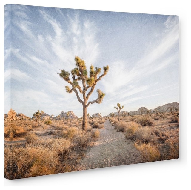 Joshua Tree Canvas Wall Art, 'Path to Joshua' Southwestern Prints