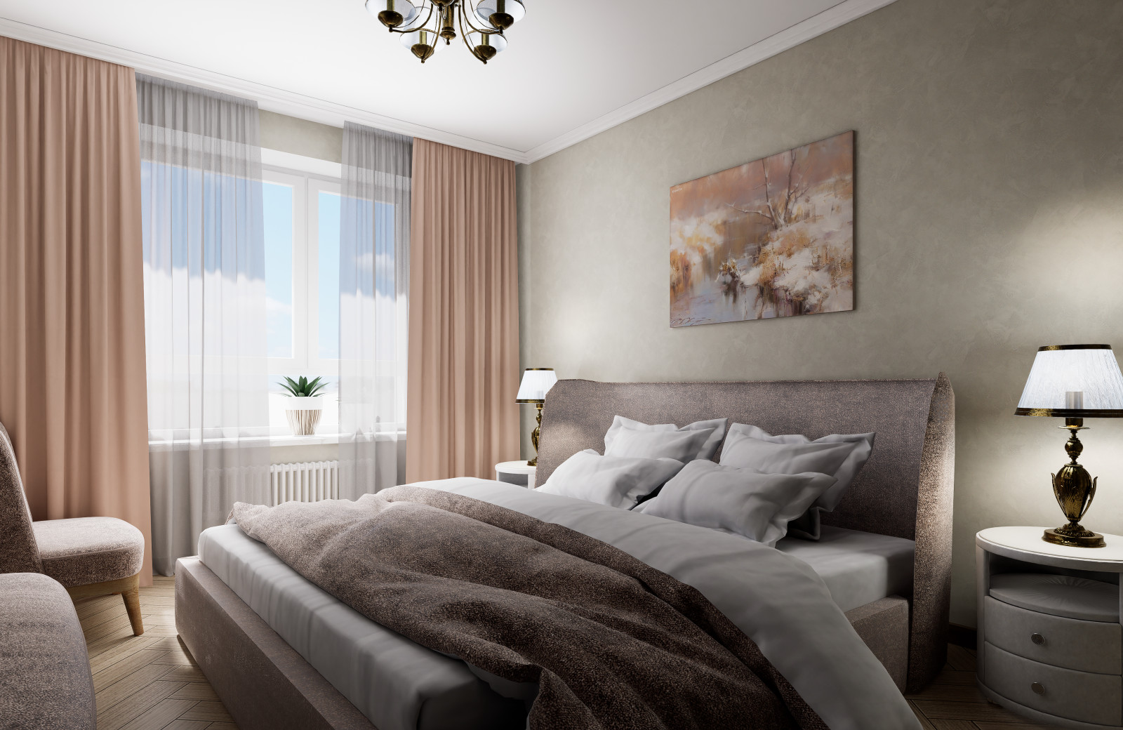 Двухкомнатная квартиры в Новой Москве