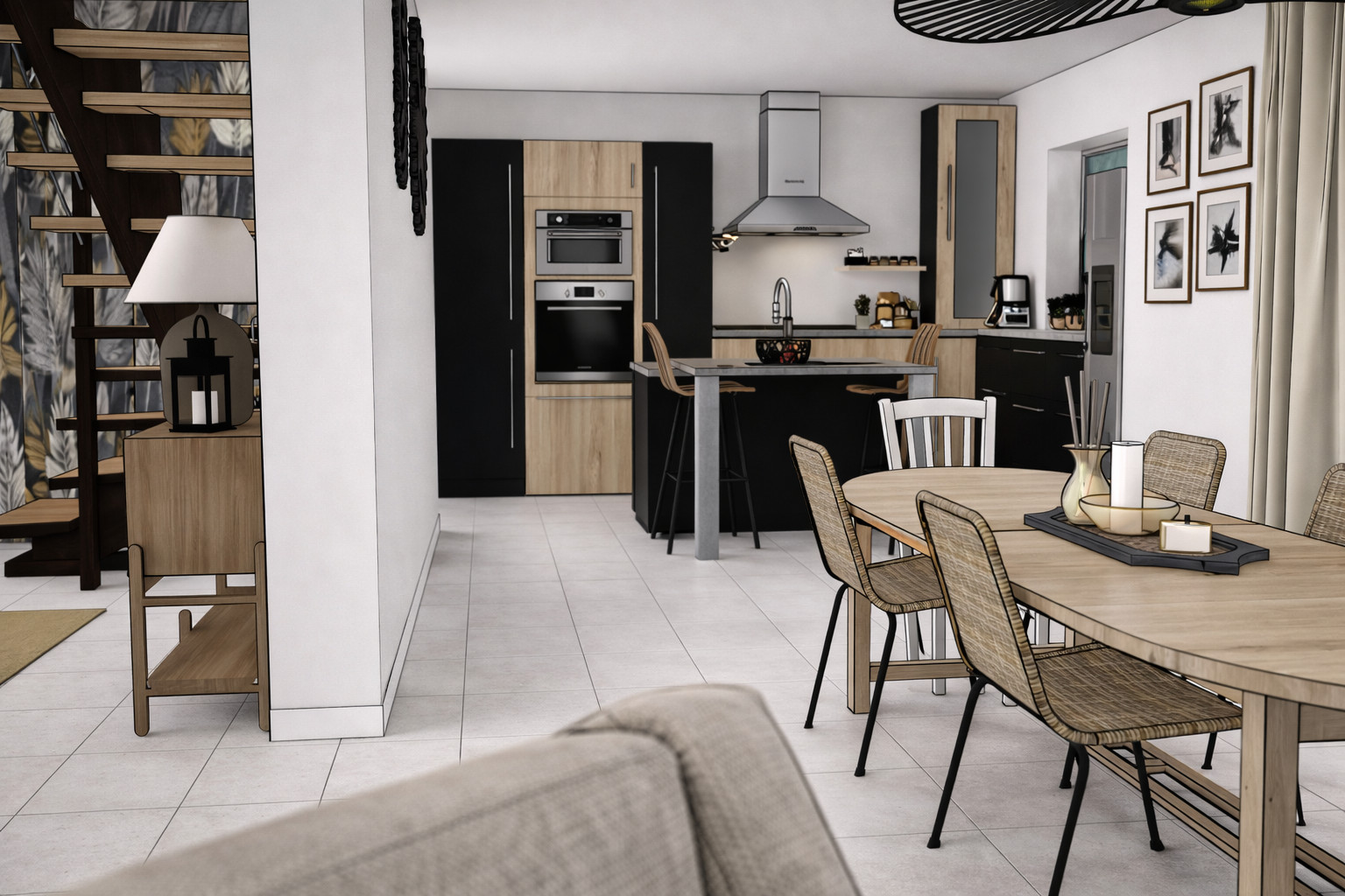 PROJET Aménagement d'une maison en vente