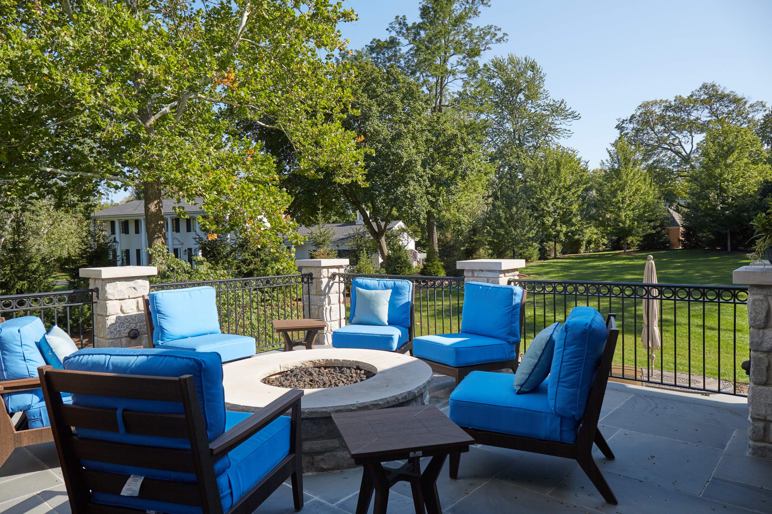 Rear Patio and Firepit