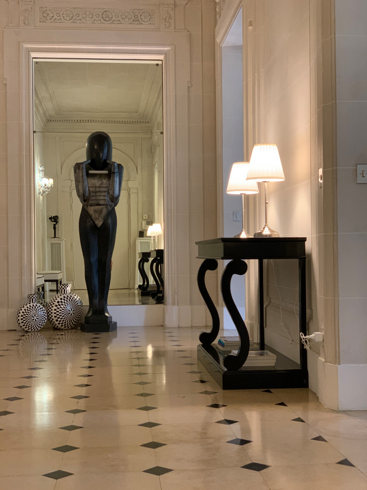 Entrée marbré