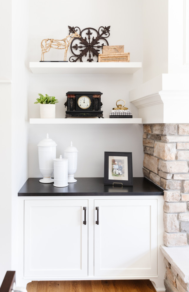 Transitional home design photo in Minneapolis