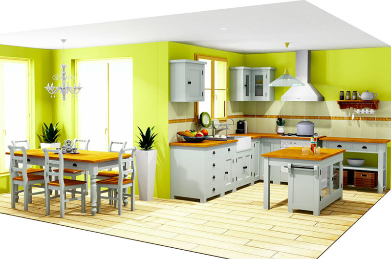 кухни в стиле прованс 2