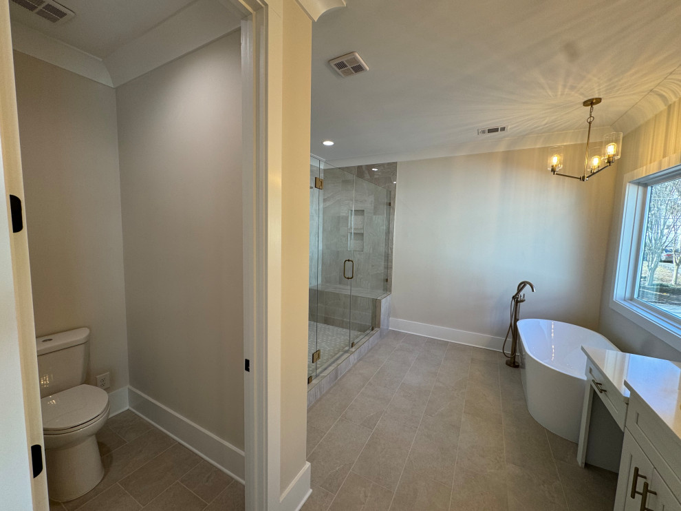 Madison New Construction Master Bathroom