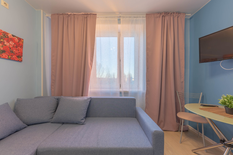 Интерьерная съёмка квартиры-студии в Московской области