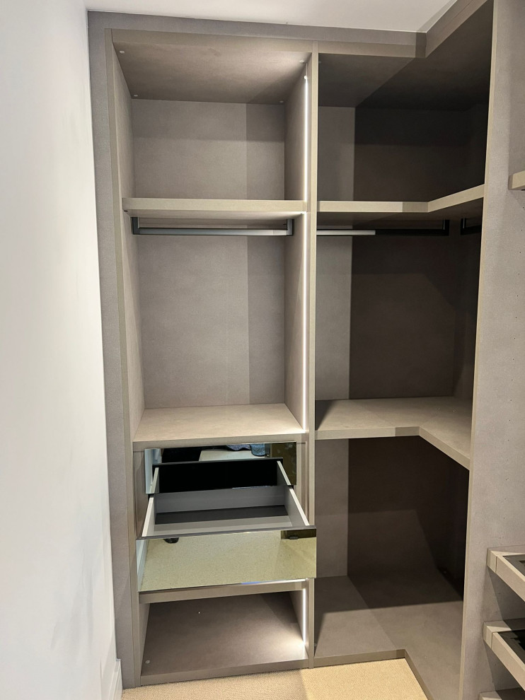 Inspiration for a modern storage and wardrobe in West Midlands.