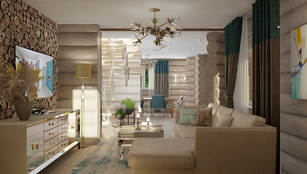 Дом из бревна на Киевском шоссе