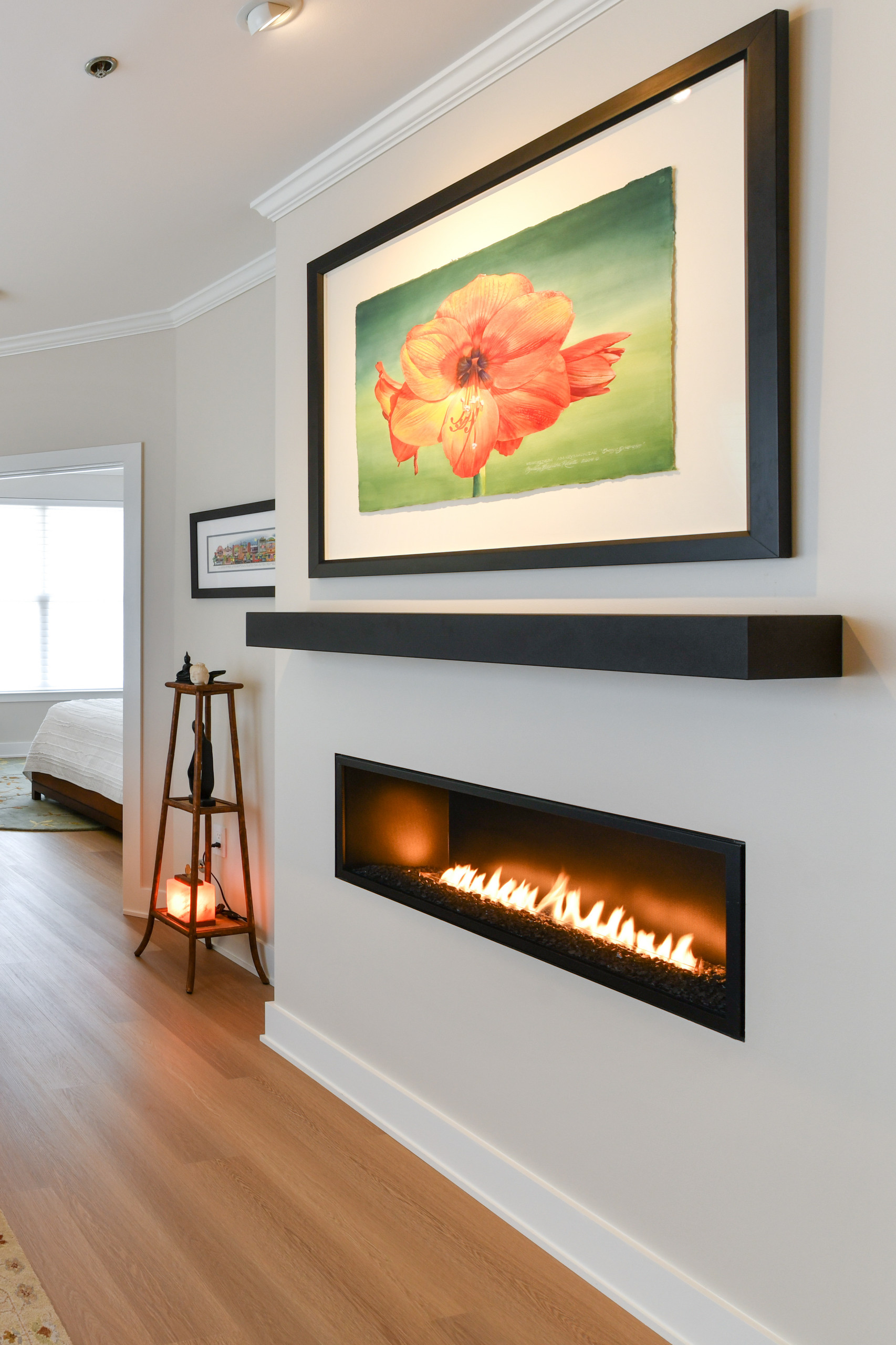 Living room - transitional living room idea in DC Metro