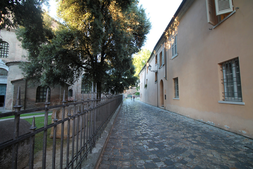 Restyling nuova costruzione edifici Parco Archeologico Galla Placidia , Ra
