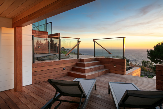 Carmel Highlands Seascapes contemporary-deck