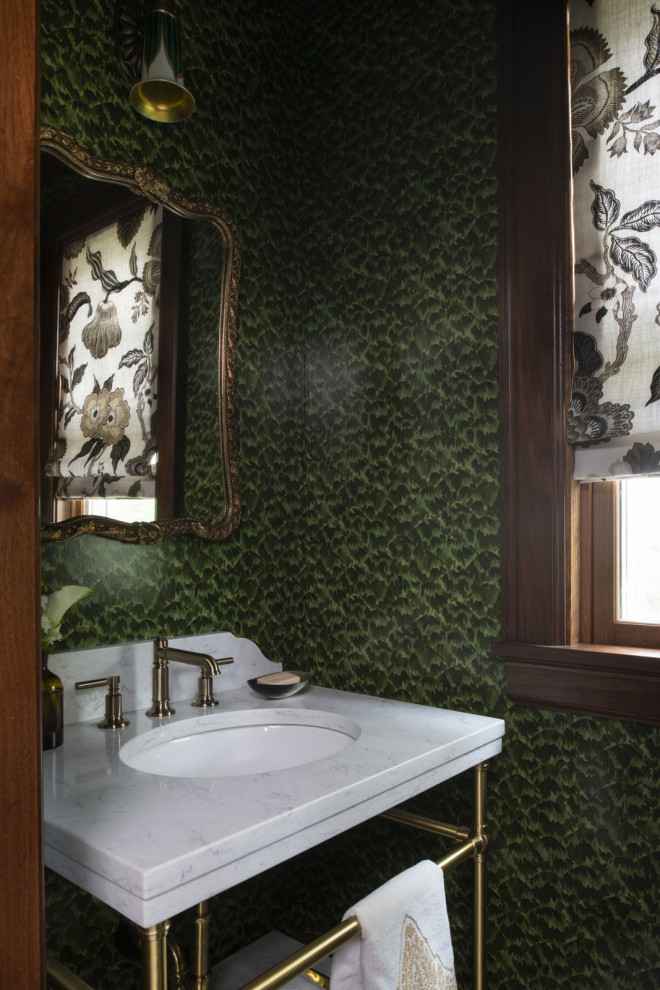 Minnehaha Refined - Traditional - Powder Room - Minneapolis - by ...