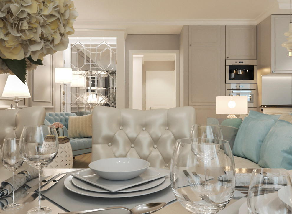 Нео классика в пастельных тонах