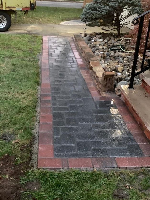 Masonry work and pavers