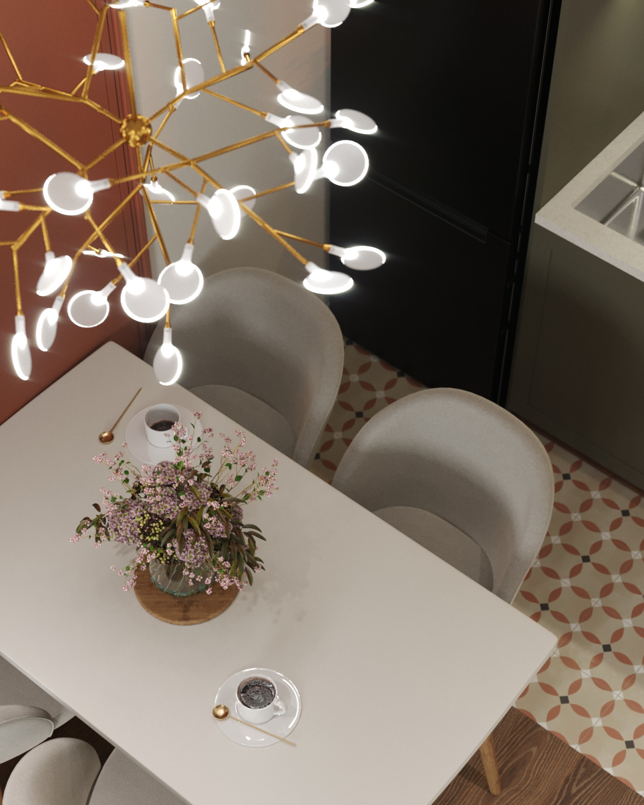 Дизайн проект квартиры 47,1 кв.м