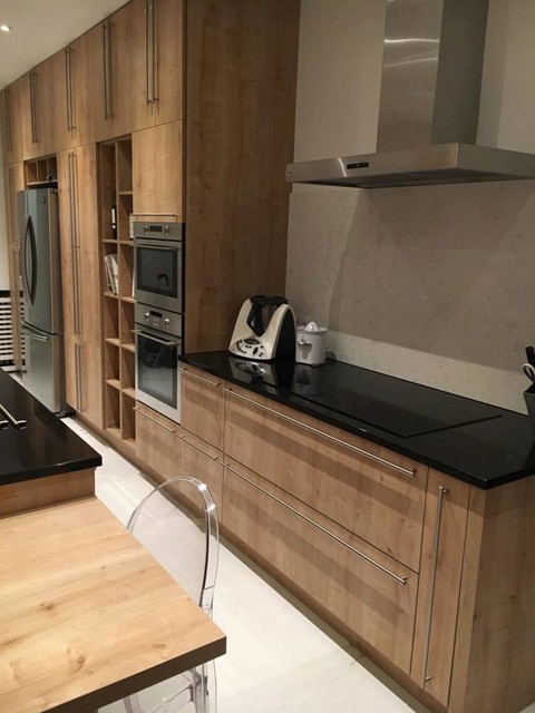 Cuisine finition bois traditional-kitchen