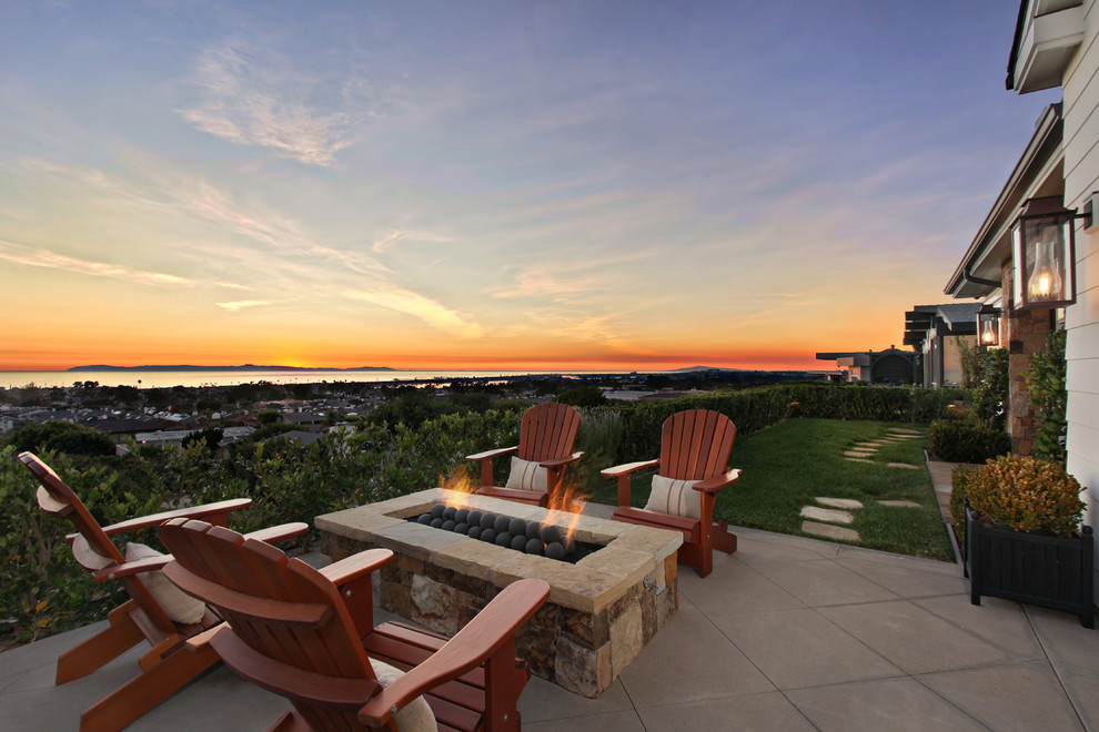 This is an example of a traditional patio in Orange County.