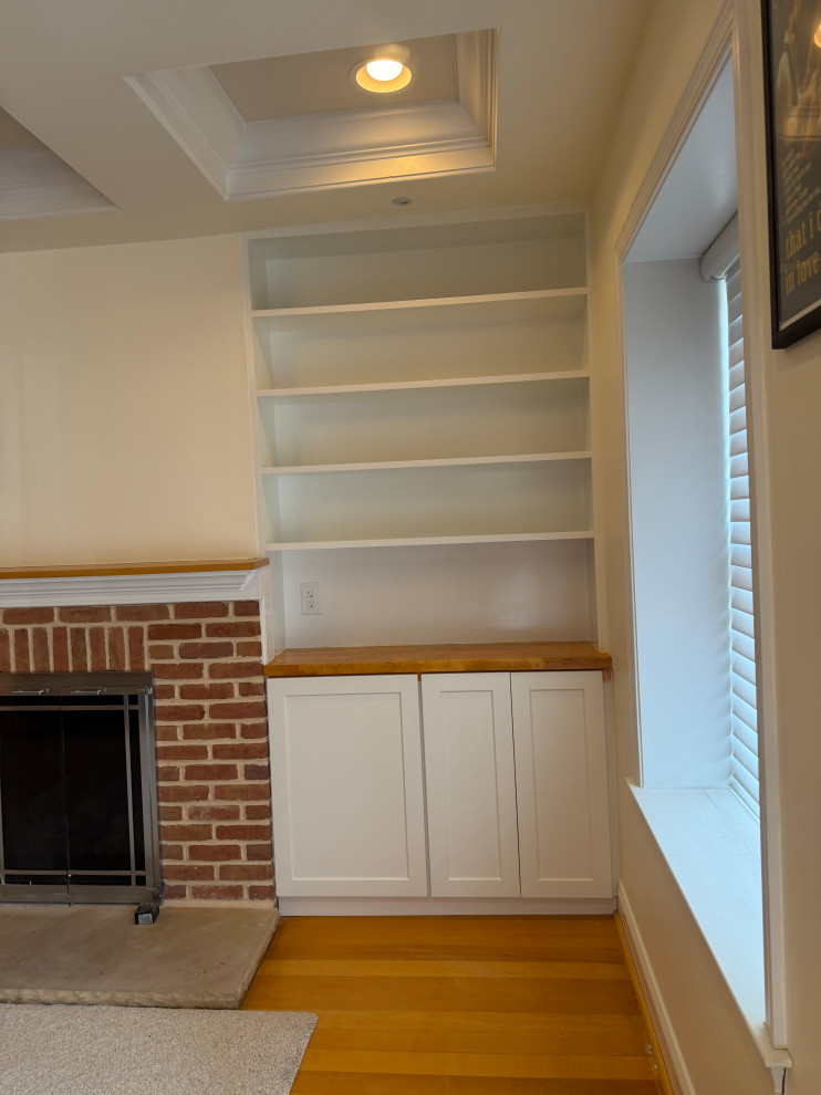 Living Room Custom Bookshelf