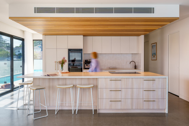 Redhead Custom Home trendy-koekken