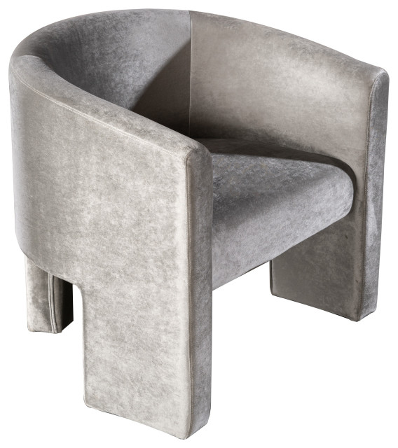 Leblon Barrel Chair Gray Transitional Armchairs And Accent Chairs By Statements By J