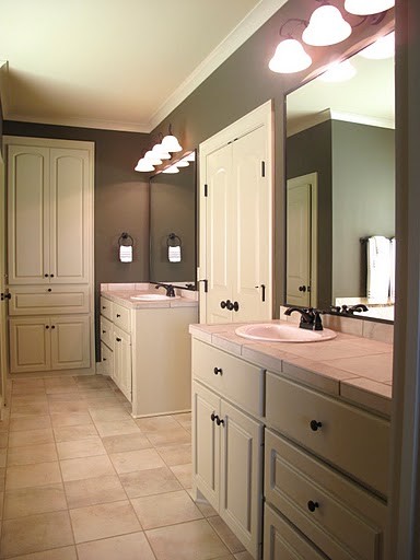 Warm Galley Kitchen contemporary-kitchen