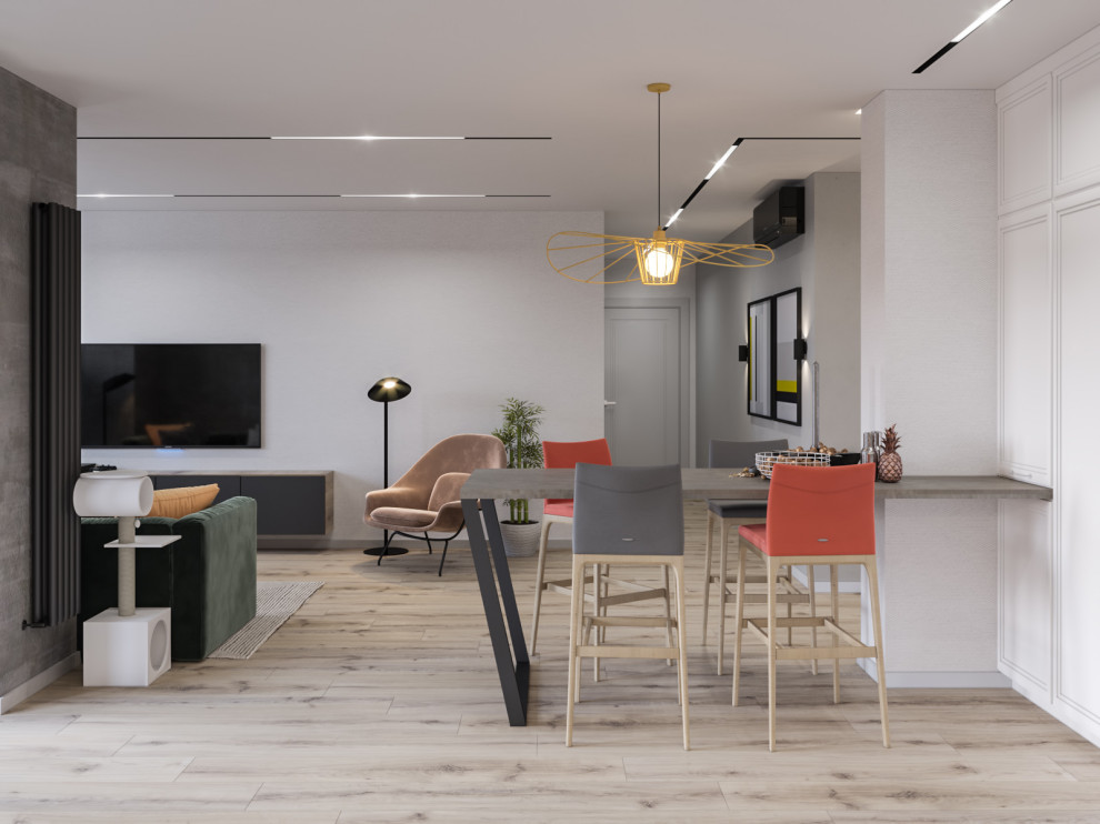 Квартира 100м2 _Grey style