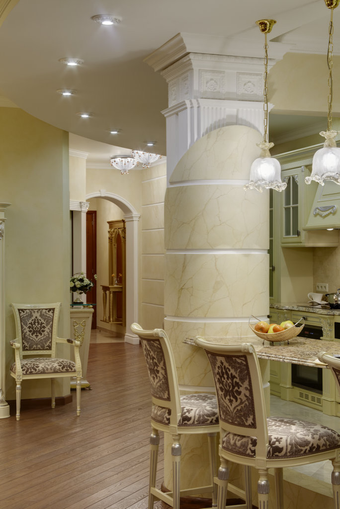 Декоративная штукатурка в интерьере