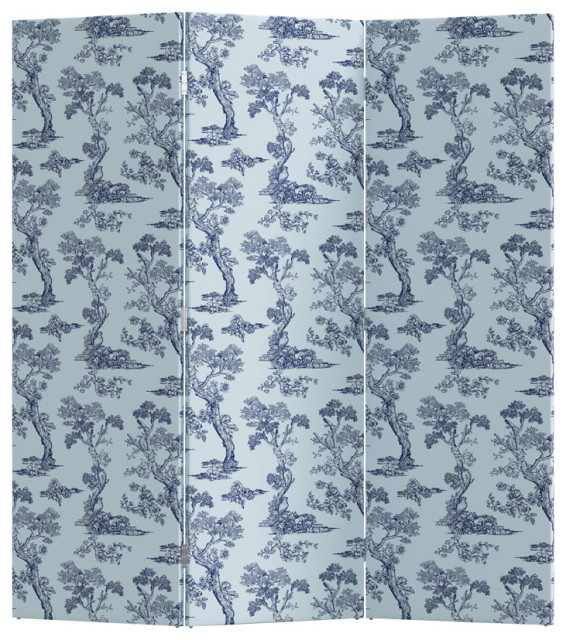 Red from Scalamandre by Cloth & Company Harmony Screen, Toile, One Size