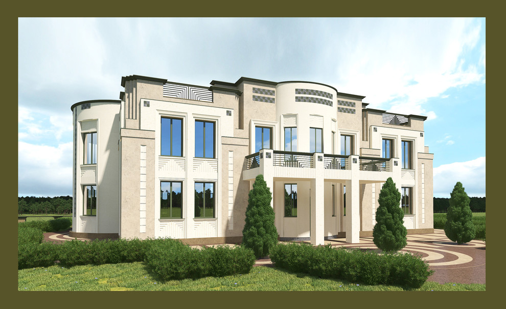 Главный дом 850м2 + бассейн + SPA комплекс (850м2)