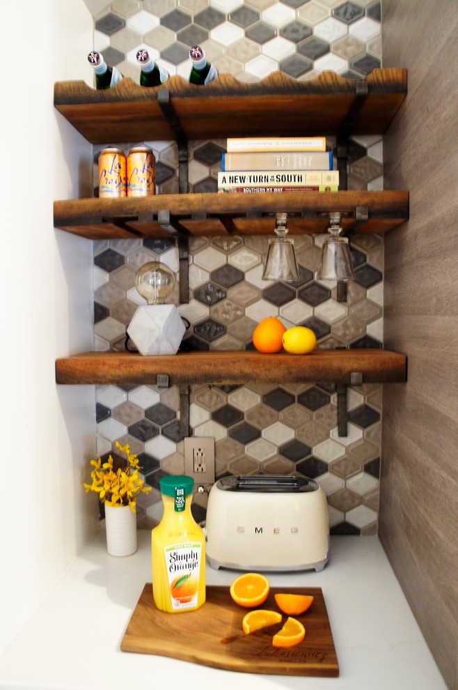 Home design - rustic home design idea in Atlanta