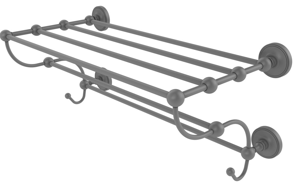 Prestige Regal Collection 24" Train Rack Towel Shelf, 24" Traditional