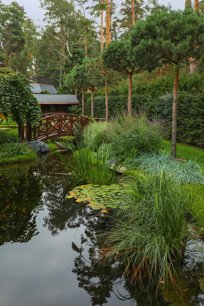 Коттеджный сад в Барвихе (дизайн и исполнение компании "Imperial Garden")