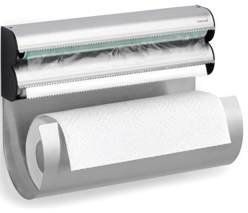 Kitchen Wrap And Paper Towel Holder Contemporary Kitchen Wrap And Paper Towel Holder