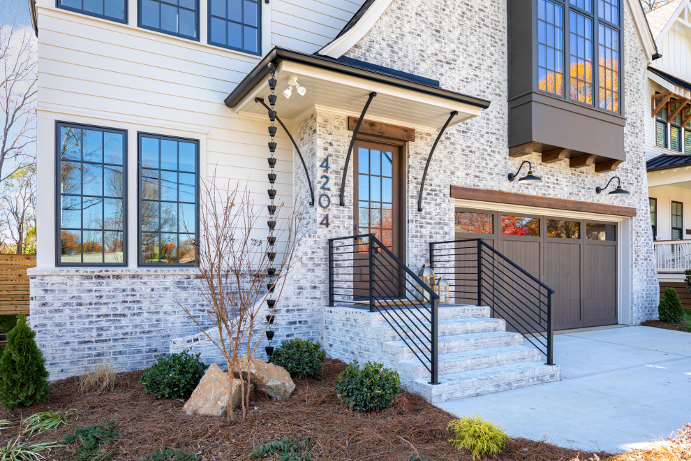 4204 Water Oak Road Modern Exterior Charlotte Photo Inspiration