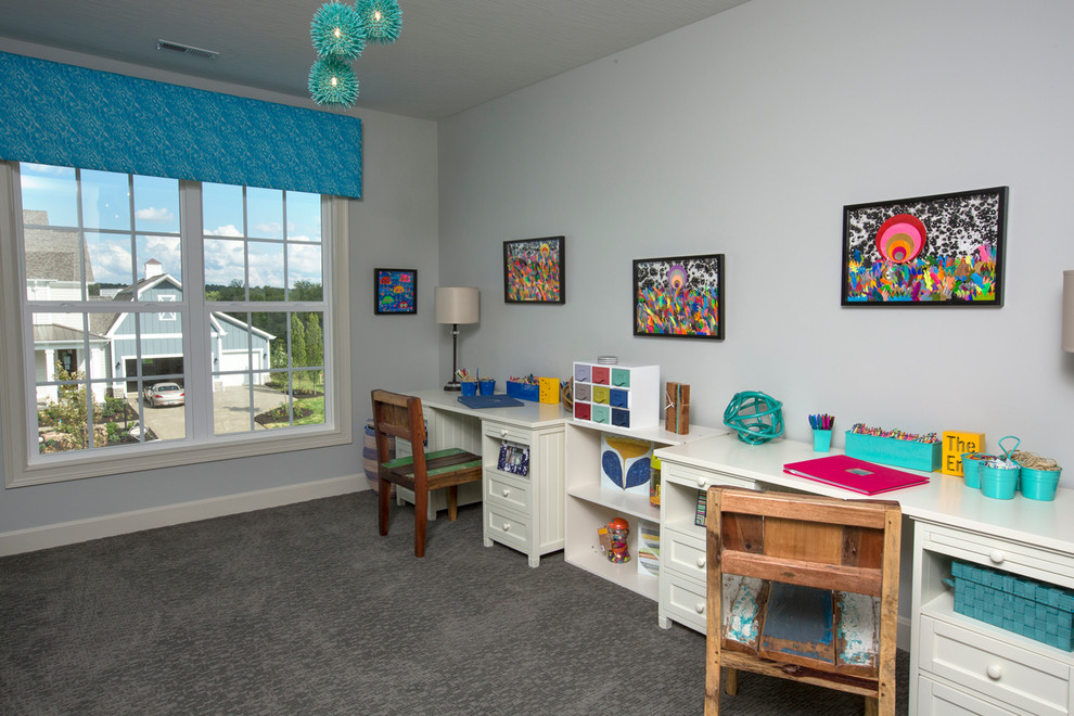 Design ideas for a transitional kids' room in Columbus.