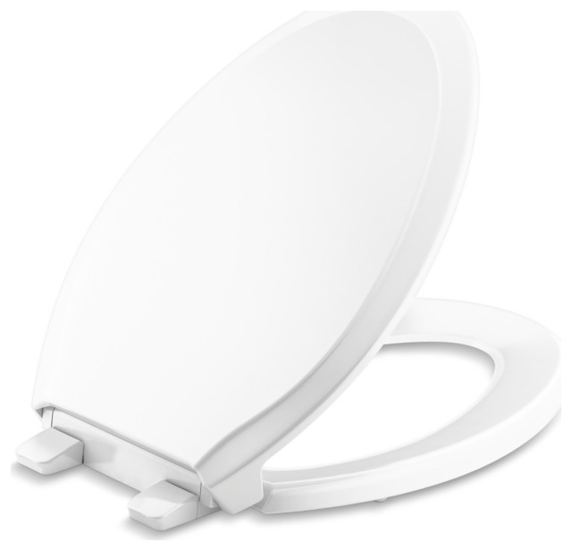 Kohler K4734RL Rutledge Elongated ClosedFront Toilet Seat Toilet