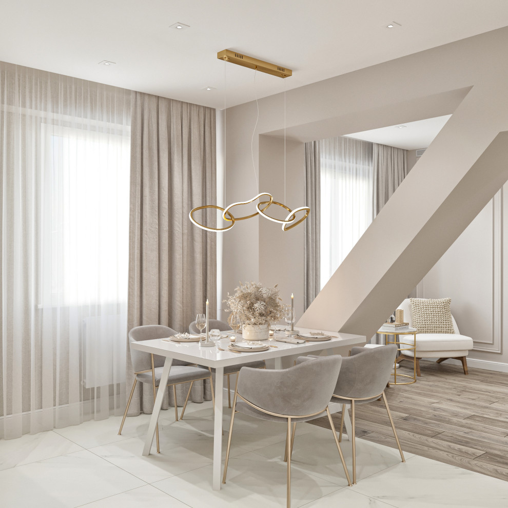 Дизайн квартиры в стиле неоклассика. ЖК Павловского