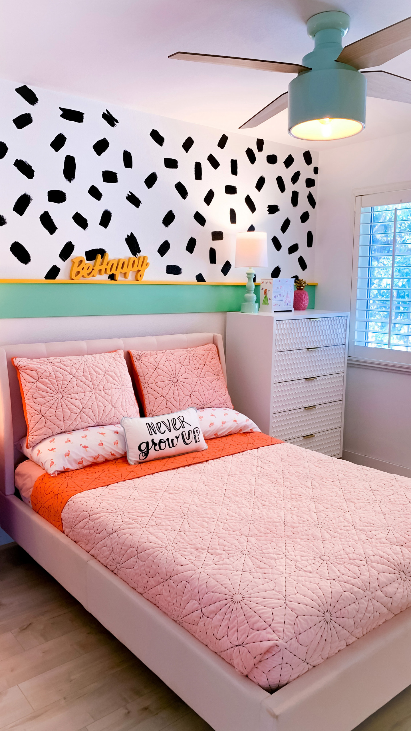 Mint Chip Happy Bedroom